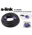S-link SL-VGA30 30mt Ekran Kartı e-e Data Kablosu