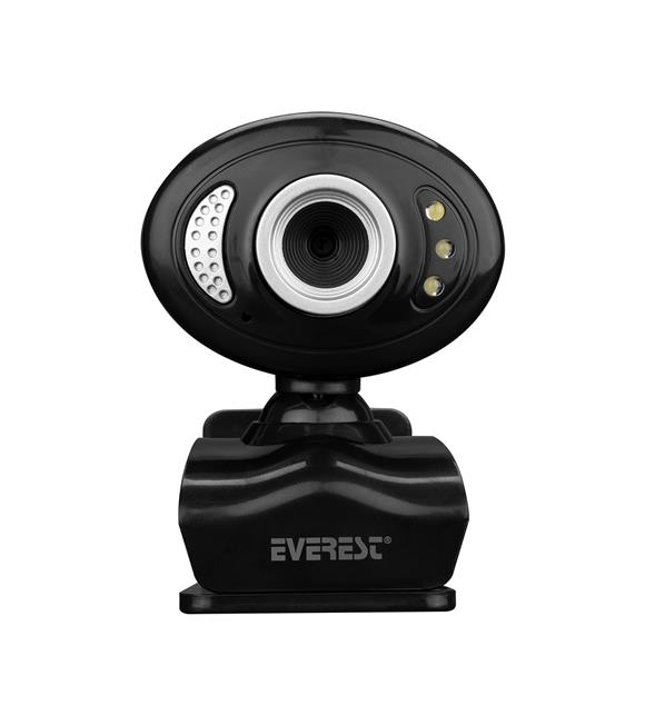 Everest SC-826 Pixels 0.3 Mega , 640x480 Usb Mikrofonlu Görüş Ledli Pc Kamera