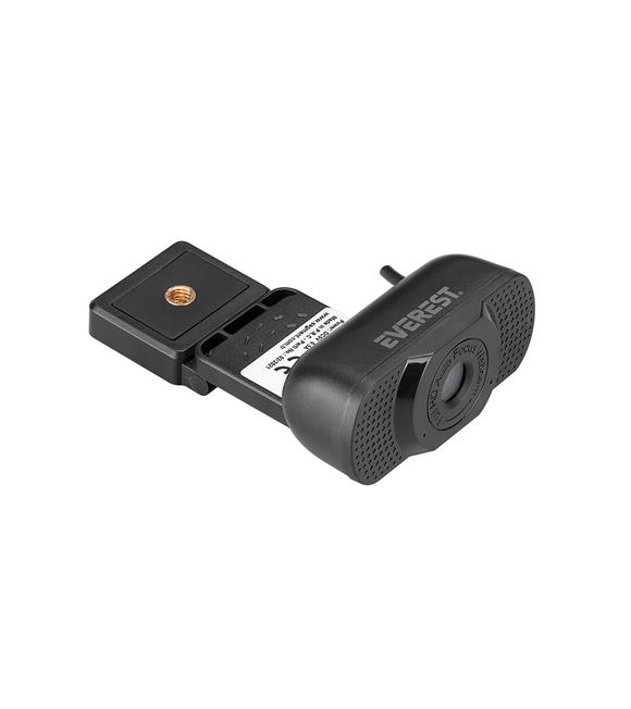Everest SC-HD02 1080P Full HD Auto Focus Hassas Dahili Mikrofonlu Webcam Usb Pc Kamera