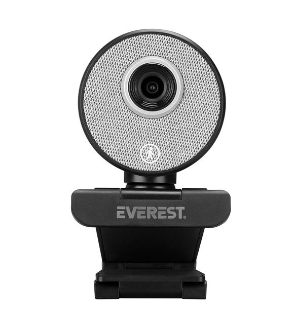 Everest SC-HD09 1080P Full HD Auto Tracking Harekete Duyarlı Mikrofonlu Siyah Usb Pc Kamera_1