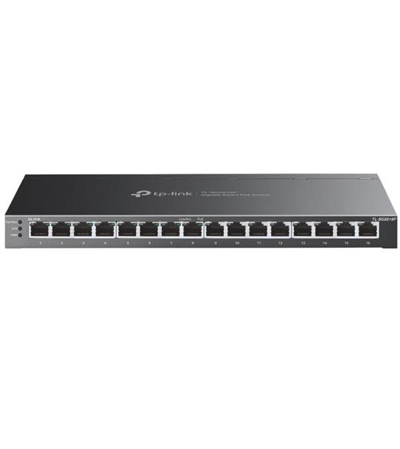 Omada Tp-Link SG2016P 8 Port Poe+ 10-100-1000 Mbps 8 Port 10-100-1000 Mbps L3 Yönetilebilir Switch