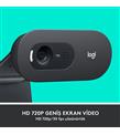 Logitech 960-001364 C505 HD Webcam - Siyah_1)