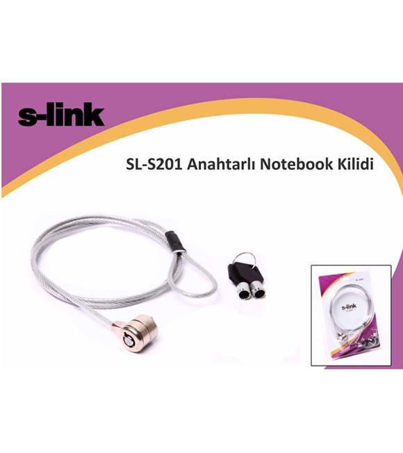 S-link SL-S201 Anahtarlı Notebook Kilidi