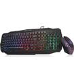 Dark Elite Force gkm1000 Rgb Aydınlatmalı Türkçe Q Oyuncu Klavye & Mouse Set