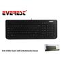 Everest DLK-3100U Siyah Q Usb Multimedya Kablolu Klavye 105 Tuşlu