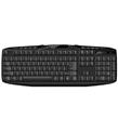 Everest KB-250U Siyah Q Usb Kablolu Multimedya 116 Tuşlu Klavye