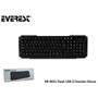 Everest KB-861U Siyah Q Usb Standart Kablolu 105 Tuşlu Klavye