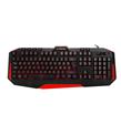 Rampage KB-RX7 ALPOR Kırmızı USB 3 Renk Aydınlatmalı Q Gaming Klavye