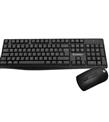Everest KM-7500 Siyah Kablosuz Q Multimedia Klavye + Mouse Set
