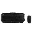 Everest Rampage KM-R7 Siyah Q Usb Kablolu Multimedya Klavye Mouse Set 111 Tuşlu Gaming Klavye_1)