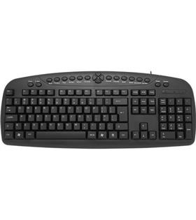 Frisby FK-130EU İngilizce Q Usb Kablolu Siyah Klavye