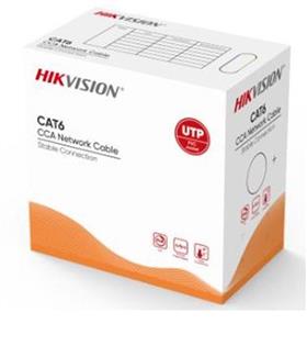 Hikvision DS-1LN6UU-CCA CAT6 U-UTP 24 AWG 305 Metre  Ağ Kablosu, CCA, 0,57 mm