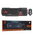 Hytech HKM-58 GAMY PLUS Kırmızı Tuşlu Q Gaming Klavye + Mouse Set