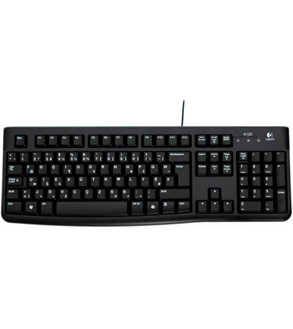 Logitech 920-004163 K120 F Usb Siyah Kablolu Klavye