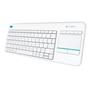 Logitech 920-007150 Wireless Touch K400 Plus Beyaz TV Kablosuz Klavye