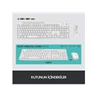 Logitech 920-010089 MK295 Kablosuz Beyaz Klavye Mouse Set_1