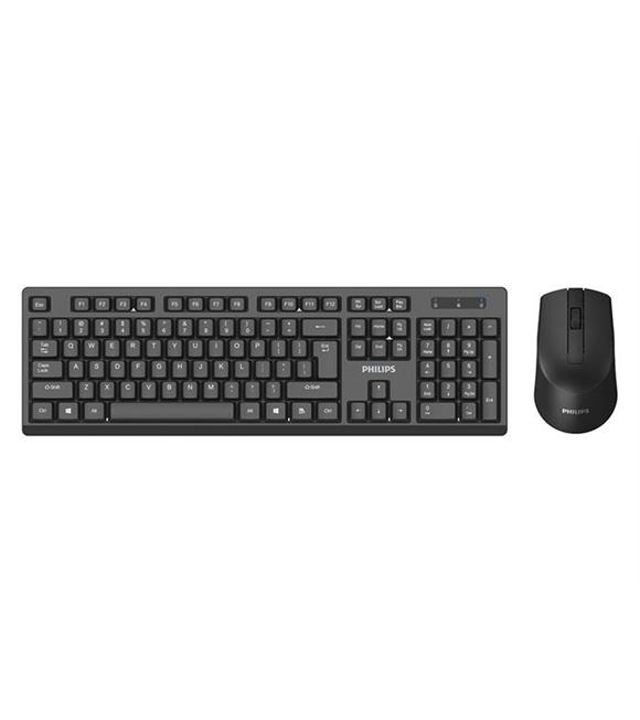 Philips SPT6354 Siyah Wifi Q Standart Klavye + Mouse Set