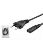 HADRON HDX5566 TEYP POWER KABLO 1.5MT 42PIN 1MM UZUN SOKET AMBALAJLI  SİYAH