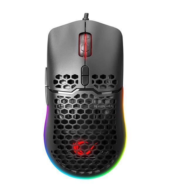 Rampage KM-R96 ELEMENTAL Siyah RGB Aydınlatmalı Q Oyuncu  Klavye ve Mouse Gaming Set 7200dpı