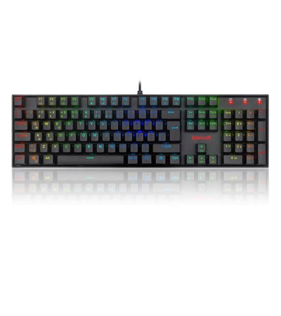 Redragon Vara K551 Blue Switch RGB Türkçe Q Mekanik Oyuncu Klavyesi