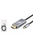 HADRON HDX7859 TYPE-C TO DISPLAY KABLO 8K 60HZ PVC 1.8M SİYAH