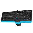 A4 Tech F1010 Q Usb Mavi Fn-Mm Klv+Optik Mouse  Set