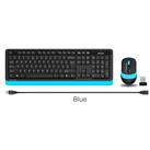 A4 Tech Fg1010 2.4G Mavi Q Fn-Mm Klv+Optik Mouse Set_1