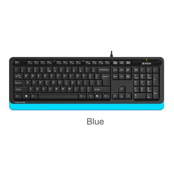 A4 Tech Fk10 Q Usb Fsytyler Mavi Tr Fn-Multimedya Klavye