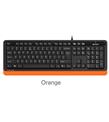 A4 Tech Fk10 Q Usb Fsytyler Turuncu Tr Fn-Mmedya Klavye_1)