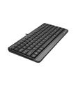 A4 Tech FK11 Q Usb Kablolu Mm Mini Gri Siyah Klavye_1)