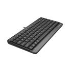 A4 Tech FK11 Q Usb Kablolu Mm Mini Gri Siyah Klavye_1