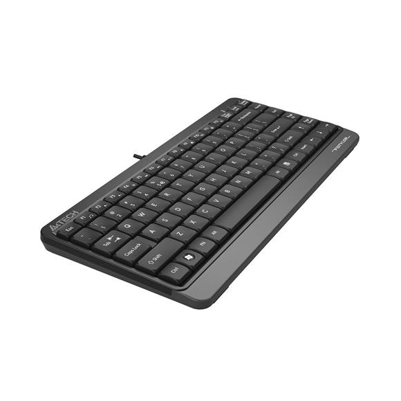 A4 Tech FK11 Q Usb Kablolu Mm Mini Gri Siyah Klavye