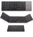 Sline Y-041 Katlanabilir Kablosuz Bluetooth Klavye Touchpadli Taşınabilir