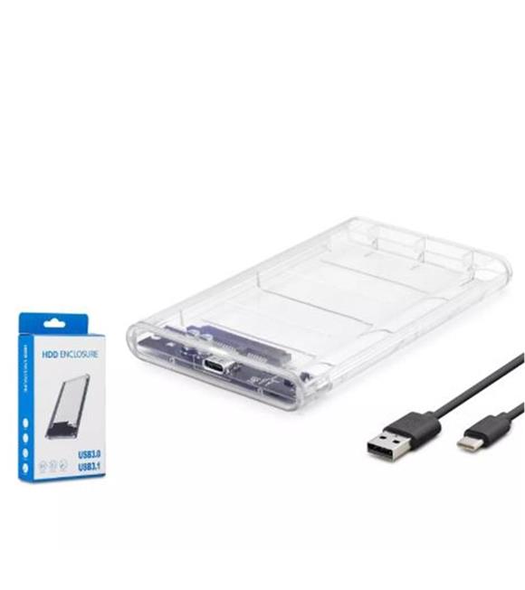 HADRON HDX1766 HDD KUTU TYPE-C3.1 + USB3.0 2.5