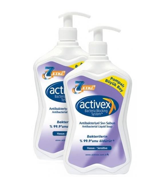 Activex 650ml+300ml Antibakteriyel Sıvı Sabun