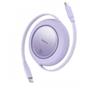 Baseus P10364500213-00 Free2 Pull Mini Kablolu USB-C 100W 2M Mor Şarj Kablosu