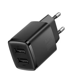 Baseus CCXJ010201 10,5W 2X USB-A Siyah Şarj Aleti