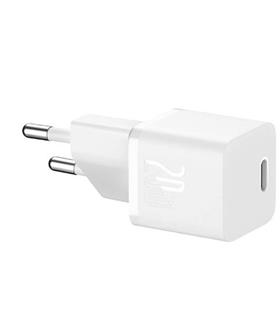 Baseus CCGN050102 20W Beyaz 1C GaN5 Adaptör Mini