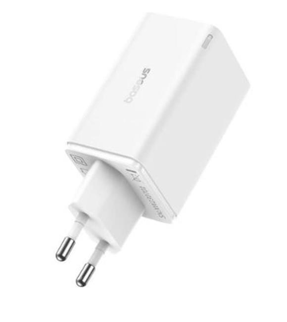 BASEUS P10162701213-00 GAN 6 Pro 2C+2U 65W Şarj Cihazı Beyaz