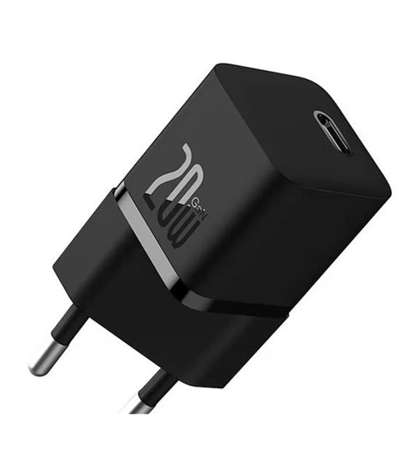 Baseus CCGN050101 GaN5 Series 20W PD Ultra Hızlı Type-C Şarj Aleti Mini Adaptör
