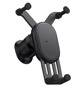 Baseus SUWX020001 Araç İçi Telefon Tutucu Siyah Yatay