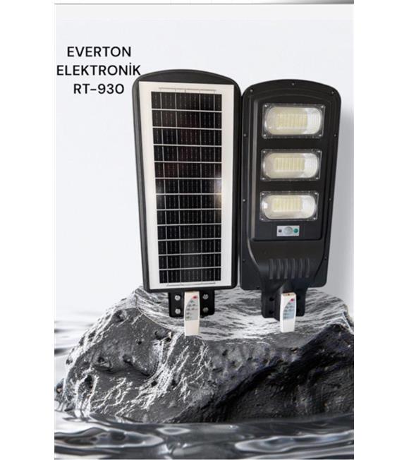 Everton Rt-930 Şarjlı 150w Solar Panelli Projektör Led (Sokak Lambası)