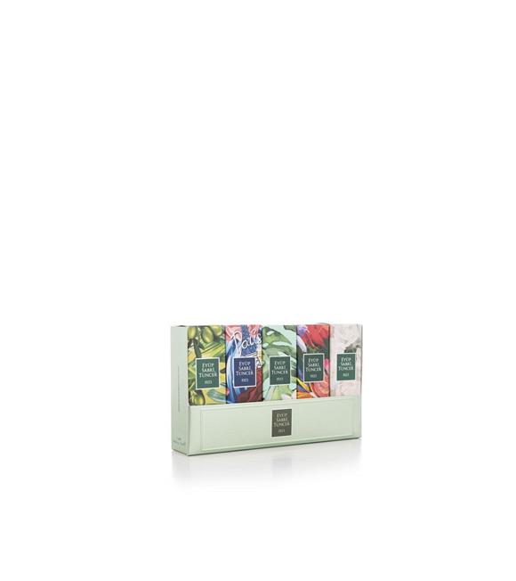 Eyüp Sabri Tuncer Set-3 16ml 5Li Cam Şişe Sprey Kolonya (Ç.Limonu-Amber-B. Mandalina-Okyanus-Tütün)