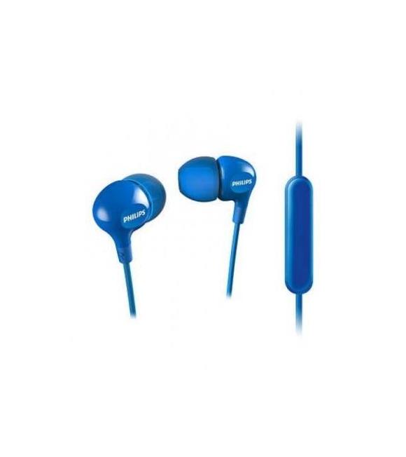 PHILIPS SHE3555BL-00 KULAKİÇİ MİKROFONLU MAVİ KULAKLIK