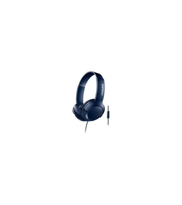 PHILIPS SHL3075BL-00 MAVİ KAFA BANTLI MİKROFONLU KULAKLIK