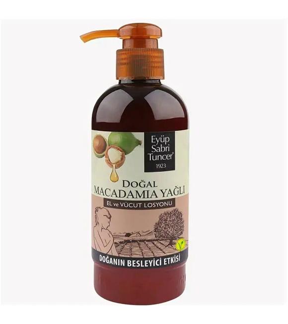 Doğal Macadamia Yağlı El ve Vücut Losyonu 250ml