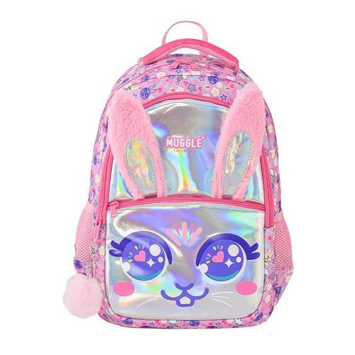 Muggle Mu-7648 Bunny Pembe Okul Çantası Okula Dönüş 2026 — Çanta, Defter, Kalem Ve Matara İndirimleri