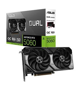 Asus DUAL-RTX5060-O8G-NVIDIA-GEFORCE-RTX 5060-8GB GDDR7-128BIT--OC-HDMI-3XDP-DLSS3 Ekran Kartı