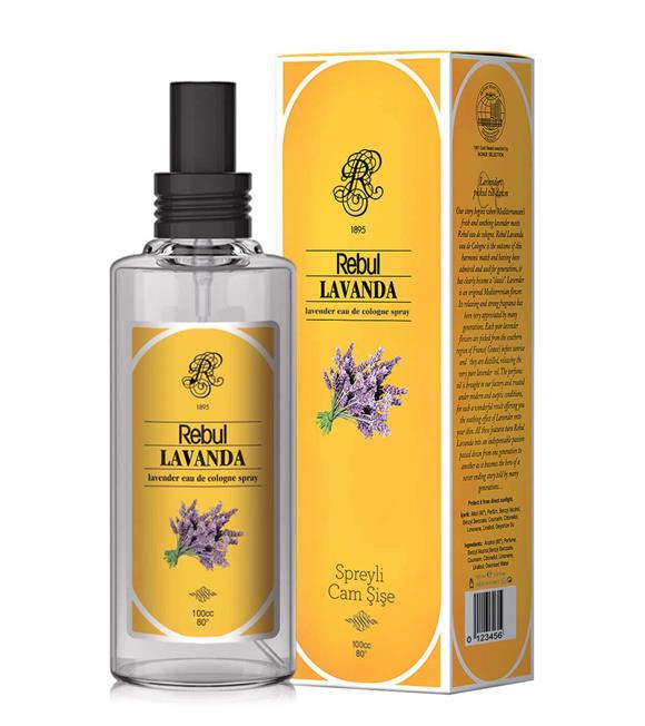 Rebul Lavanta 100 ml Spreyli Kolonya