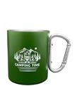 ORCAMP Karabina Çelik Kupa Yeşil 180ml OUT-1850